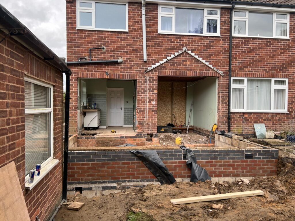 Kitchen & bathrom Extension