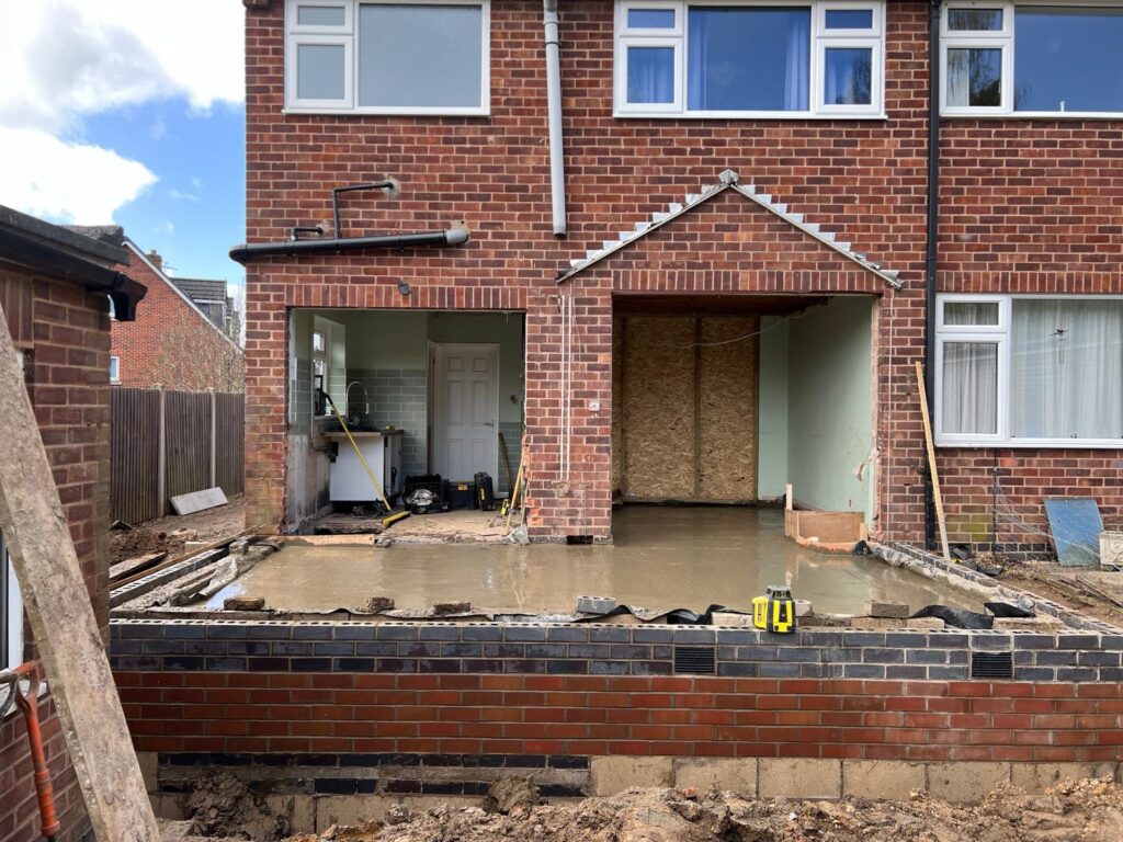 Kitchen & bathrom Extension