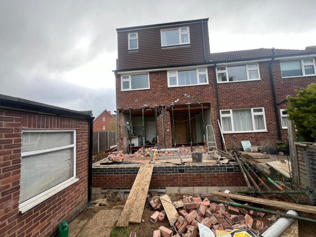 Kitchen & bathrom Extension