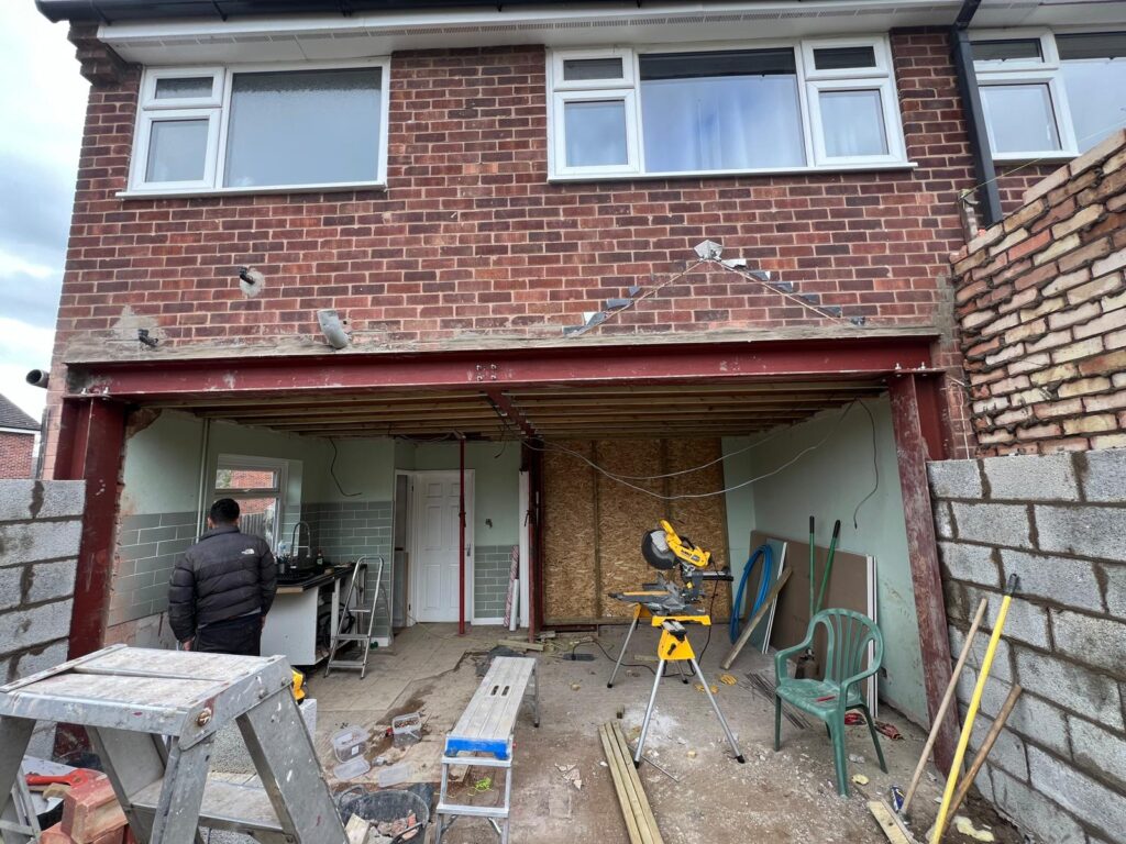 Kitchen & bathrom Extension